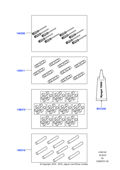 418497 - Land Rover PRE-TERMINATED LEAD