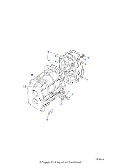 FRC6950 - Land Rover Pin-reverse gear selector lever pivot