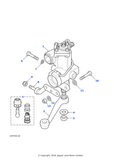 AFU2798L - Land Rover Bolt