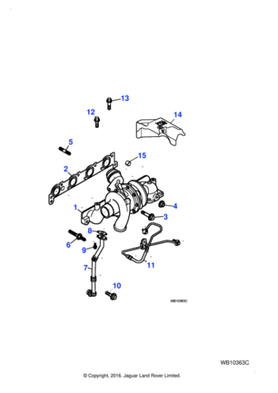 C2S46865 - Jaguar Anchor stud