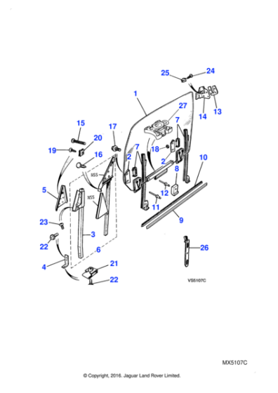 AGU2480J - Jaguar Caged nut