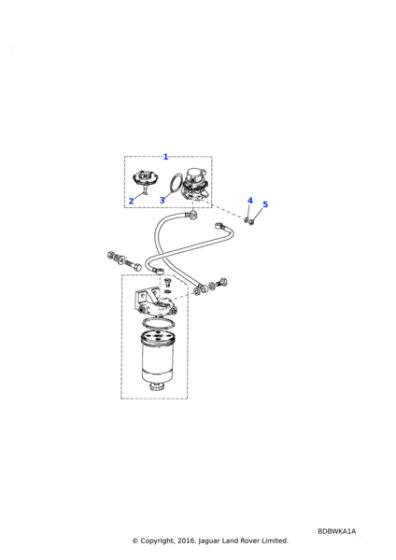 AEU2291L - Land Rover Pump assembly-fuel injection diesel
