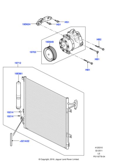 FB108187L - Land Rover Bolt