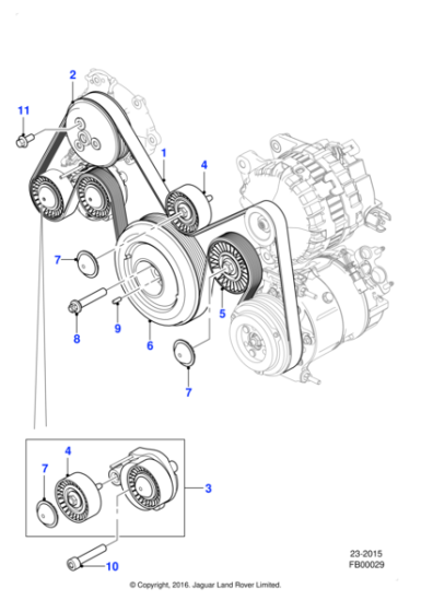 T2H46586 - Jaguar Idler