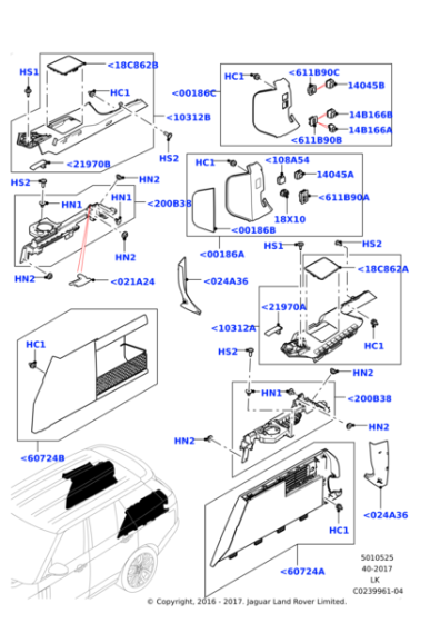 LR062585 - Land Rover Panel - Body Side Rear - Inner