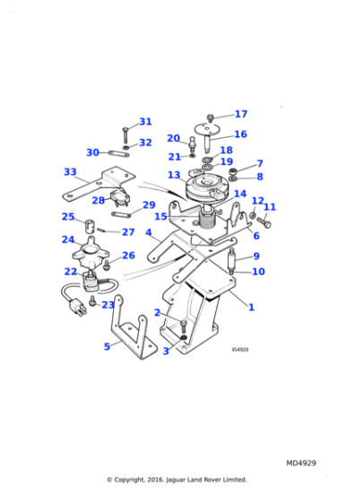 EAC9634 - Jaguar Throttle potentiometer