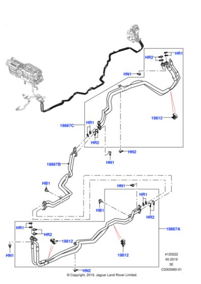 LR131125 - Land Rover Tube