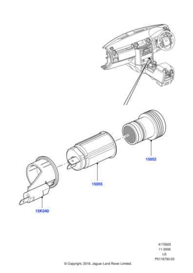 YXD500040 - Land Rover Ring