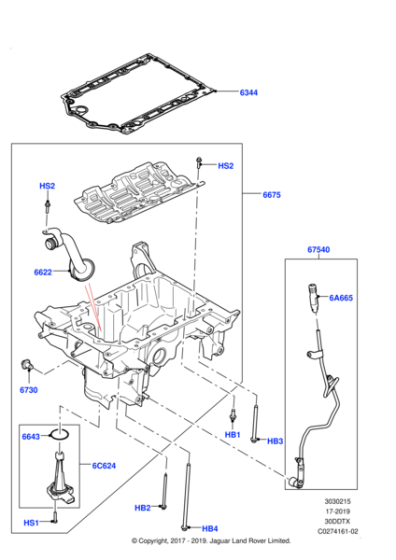 LR134705 - Land Rover Bolt