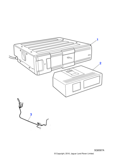 LNC4160AA - Jaguar Compact disc autochanger