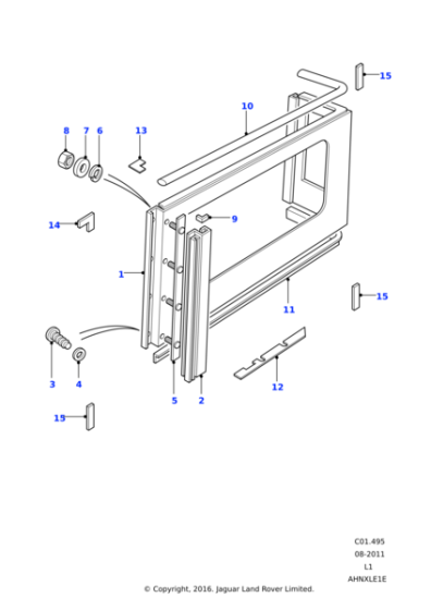 4034L - Land Rover Washer-Plain