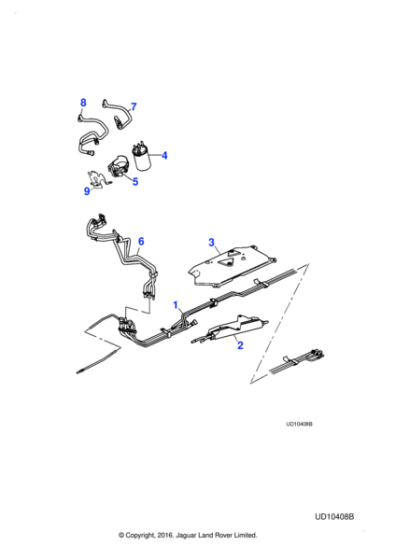 C2C26525 - Jaguar Fuel cooler