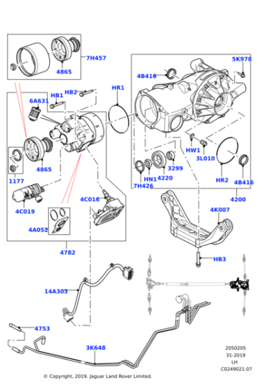 LR077838 - Land Rover Coupling - Drive Shaft | Jaguar Land Rover