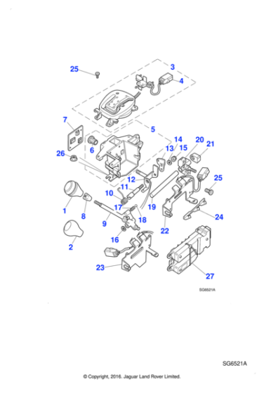 MJA4940AG - Jaguar Plate - Mounting
