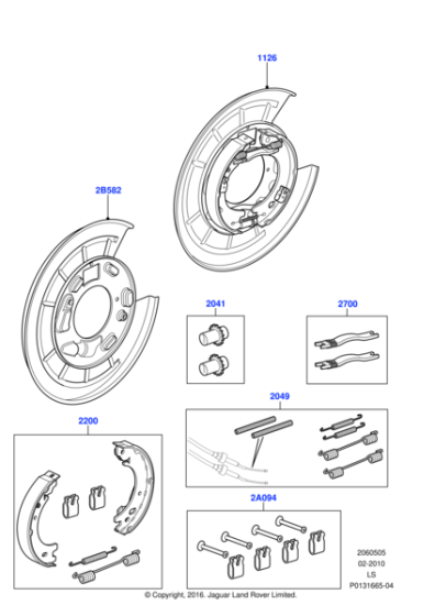 SXS500011 - Land Rover Kit - Brake Adjuster