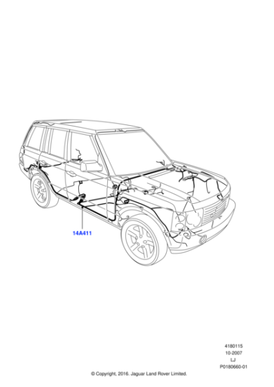 YMD508390 - Land Rover Wire
