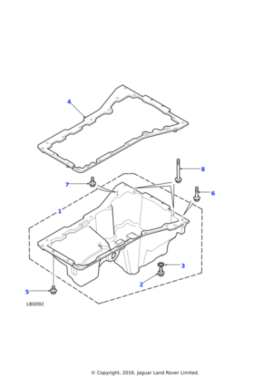 CDU1001L - Land Rover Washer-sealing