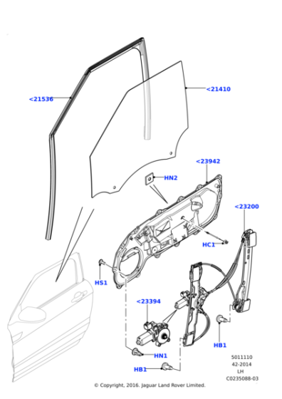 LR067995 - Land Rover Regulator