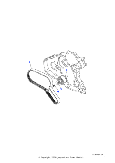 ERR2530 - Land Rover Tensioner-timing belt