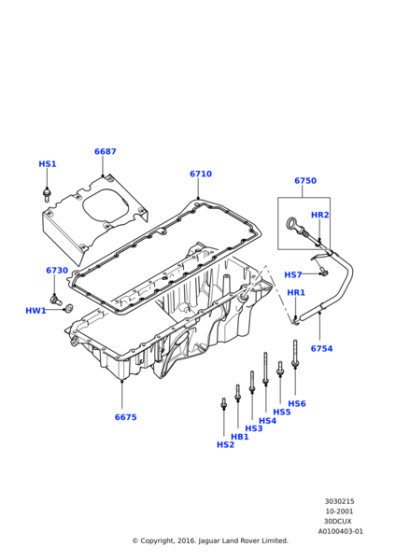 LR007749 - Land Rover Screw