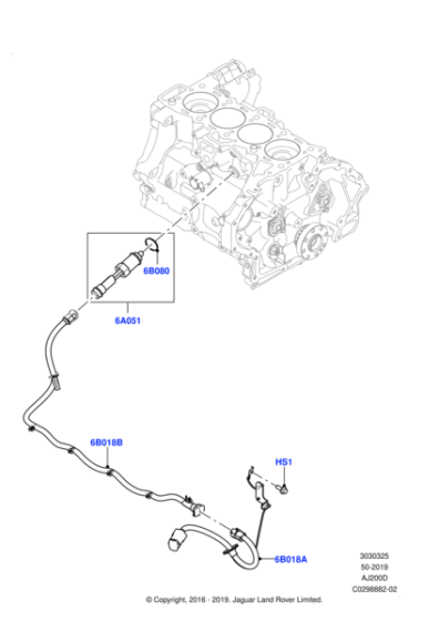 LR137677 - Land Rover Wire