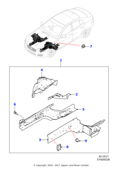 T2H1857 - Jaguar Suspension top mount