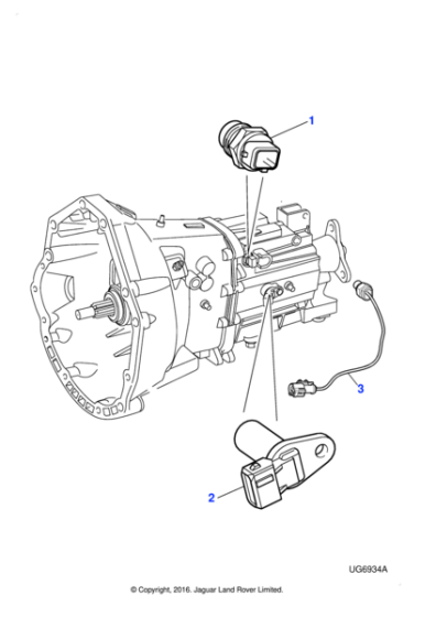 XR849170 - Jaguar Neutral detect switch