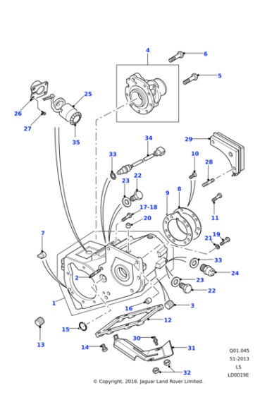 IAH100000 - Land Rover Heatshield.