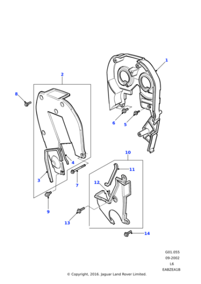 DBP1420L - Land Rover Bolt