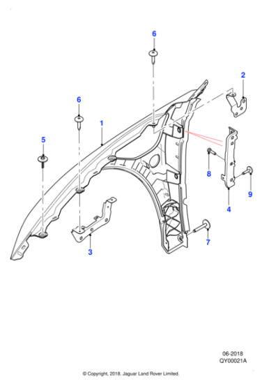 T4K1510 - Jaguar Bracket mounting