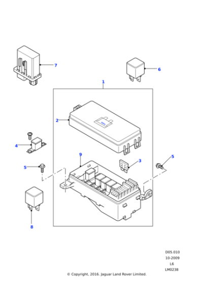 YQF100260 - Land Rover Link-fusible