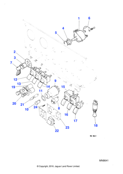 2H4841 - Jaguar Switch