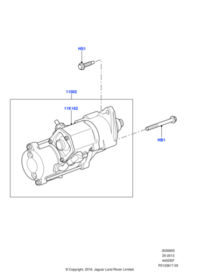 YYP500050 - Land Rover Screw
