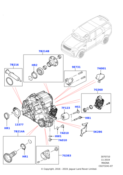 LR094511 - Land Rover Damper - Vibration