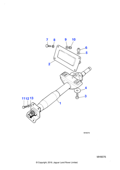 CBC6692 - Jaguar Steering column