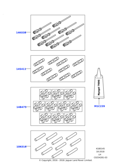 418282 - Land Rover Pre-terminated Lead