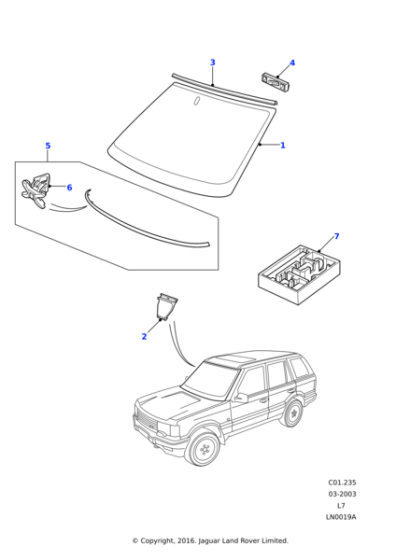 DCE10038L - Land Rover Clip-Retaining