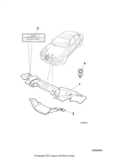 XR812941 - Jaguar Clip