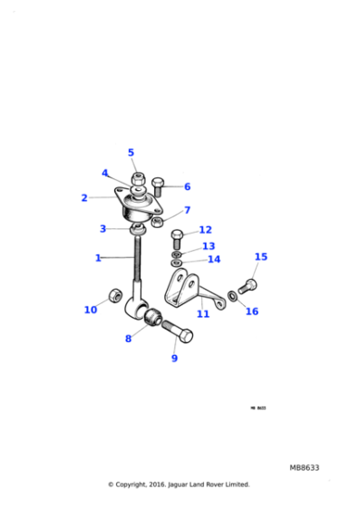 C11607 - Jaguar Stepped washer