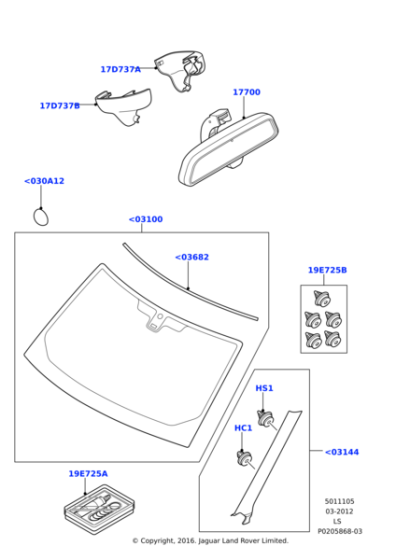 LR077843 - Land Rover Kit