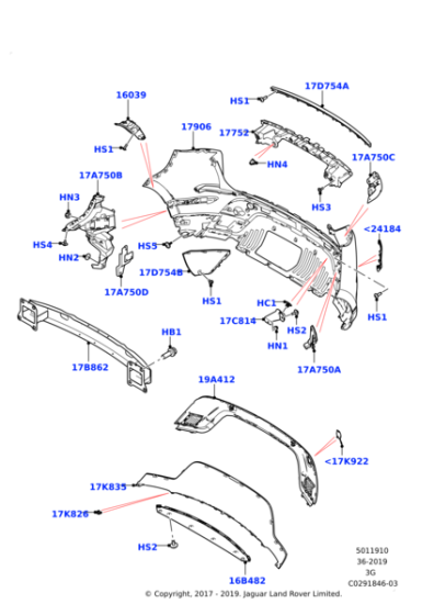 LR128230 - Land Rover Insert