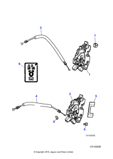 C2S35117 - Jaguar Retaining clip
