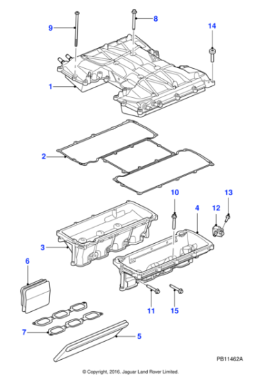 C2Z17249 - Jaguar Gasket