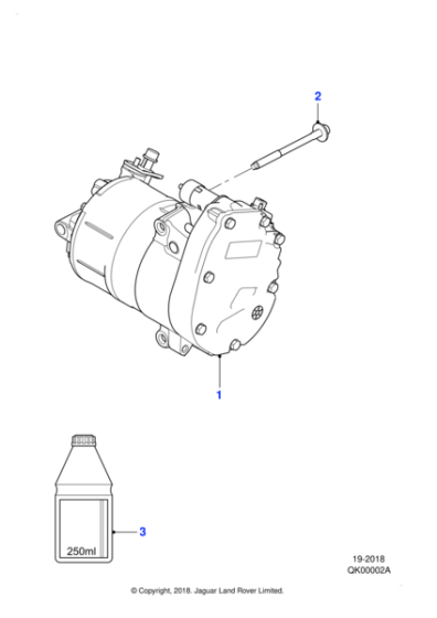 T4K2171 - Jaguar Compressor assembly