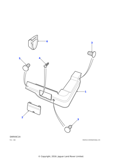 ADU7995AAT - Land Rover Fastener-drive