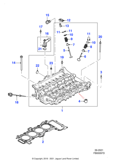 JDE41297 - Jaguar Control arm