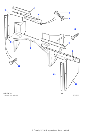 AFU2692 - Land Rover Nut-lokut