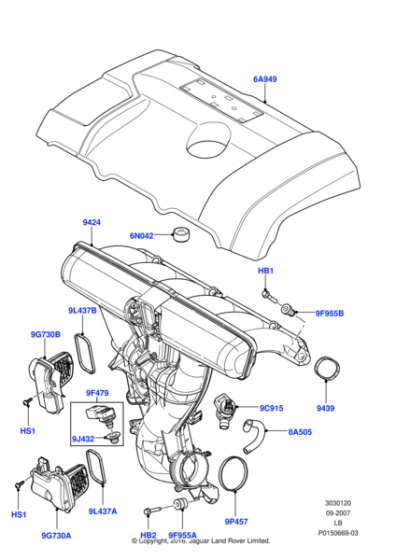 LR002566 - Land Rover Sensor
