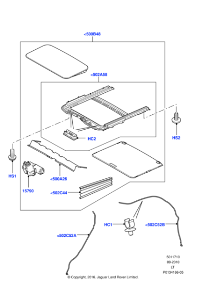 JYC100590 - Land Rover Clip