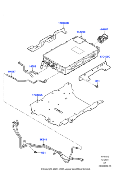 LR135615 - Land Rover BRACKET - INVERTER